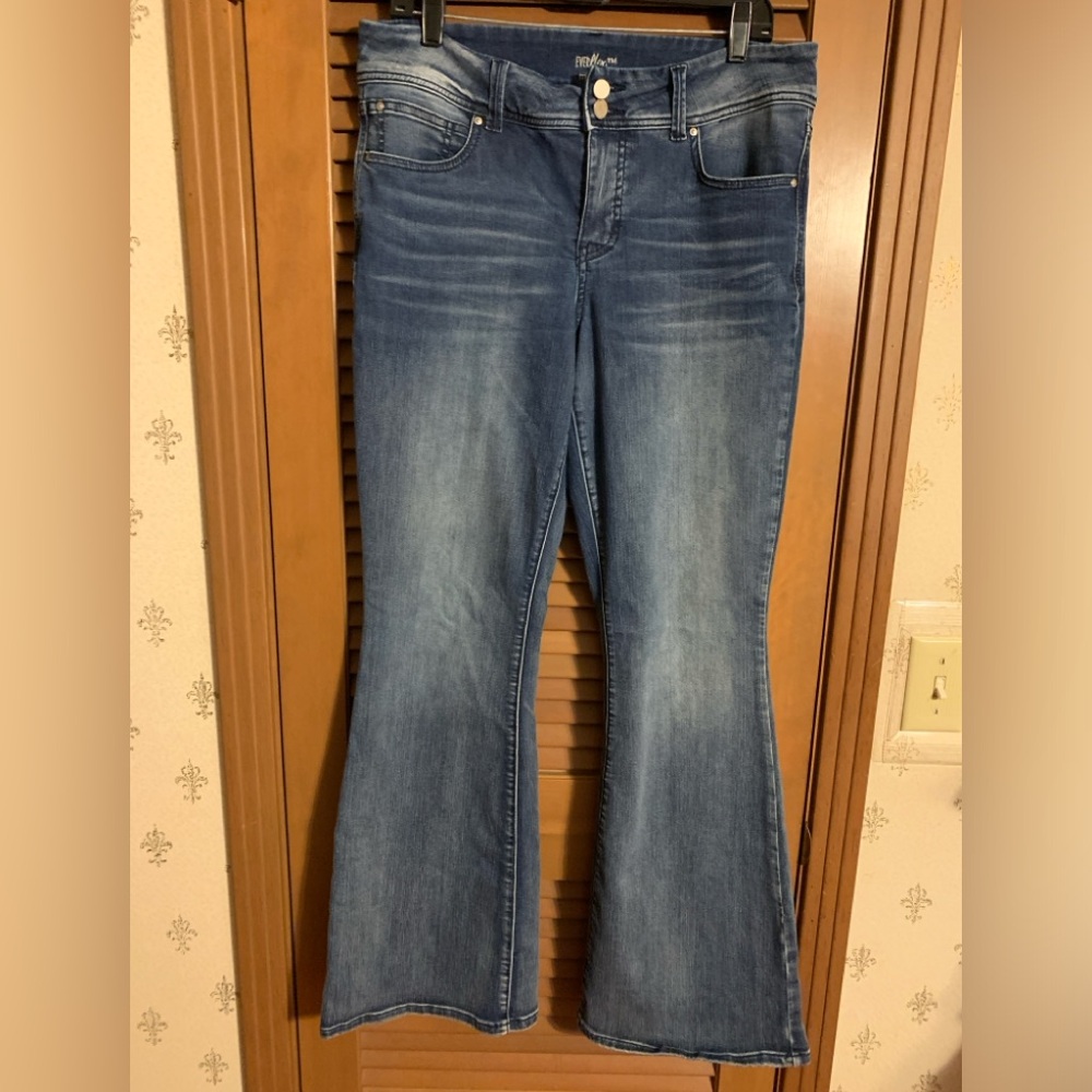 Maurice’s Everflex midrise flare jeans